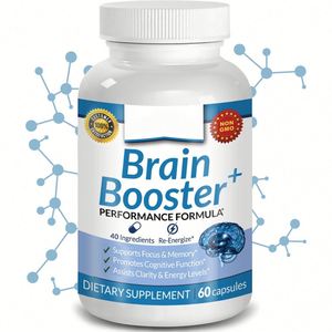 Suplemento de refuerzo cerebral 40 en 1 para Focus Memory Clarity Energy Función cognitiva avanzada con cápsulas de salud cerebral DMAE