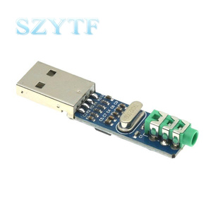 PCM2704 16 Bits Mini <strong>USB</strong> DAC Decoder <strong>USB</strong> Sound Card Analog Board Module Sampling Rate 16BITS / 32-48KHZ For Raspberry Pi - Product Image 2