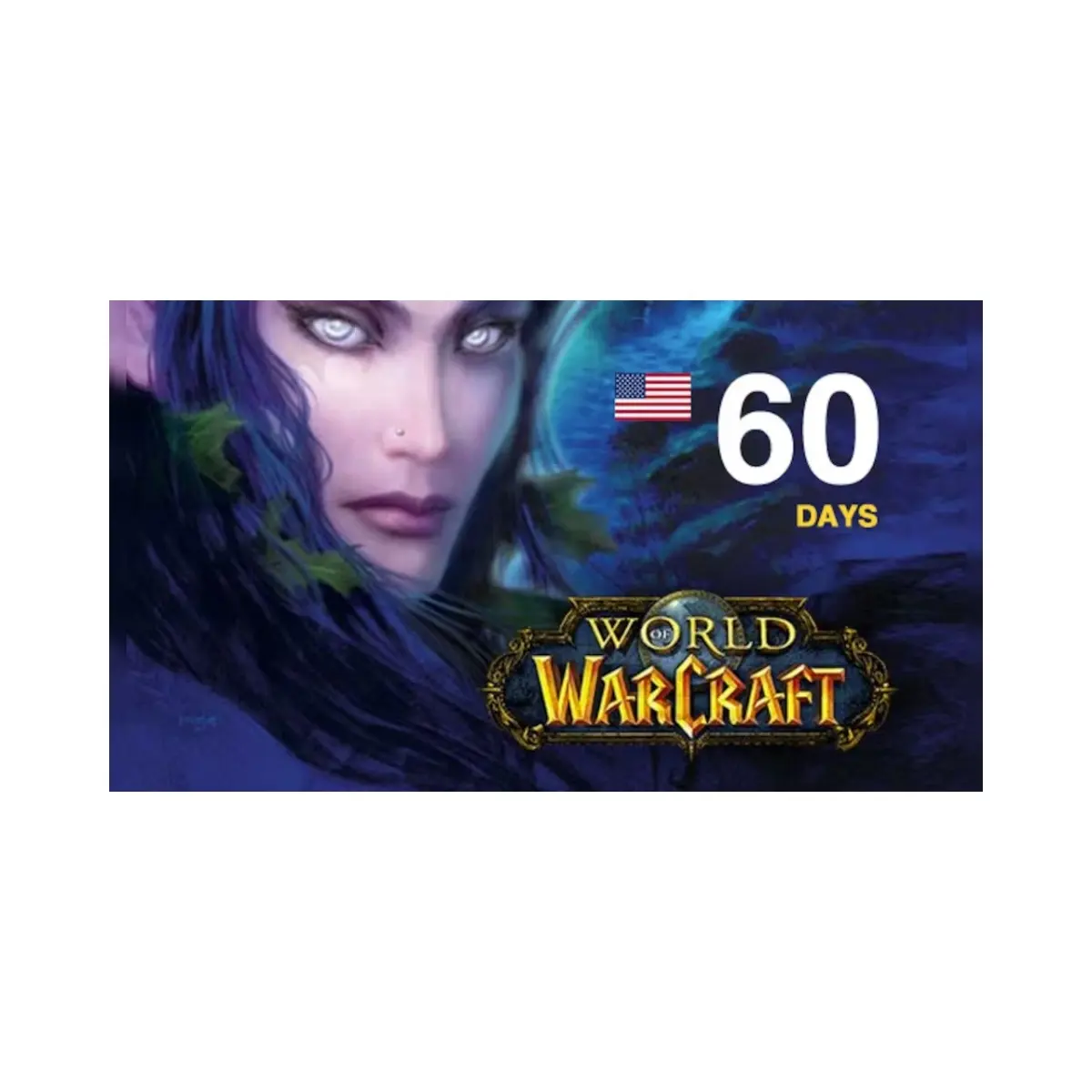 Blizzard Entertainment - World of Warcraft Tarjeta de suscripción de 60 días Wow Time