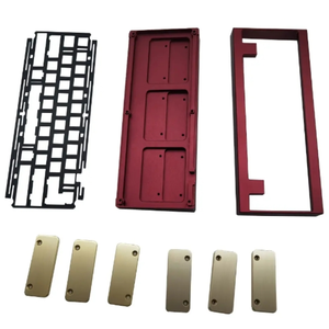 4 5 Axis CNC Metal Aluminio Pieza mecanizada de precisión Programable Kit de caja de teclado mecánico intercambiable en caliente - Product Image 3