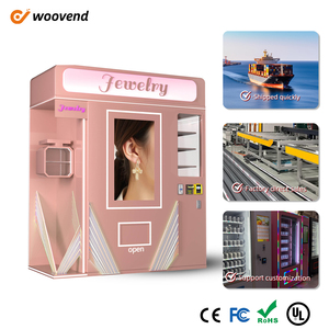 Automatic Jewelry Vending Machine with 32-Inch Touch Screen Shopping Centers Support Visa Credit Card/<strong>Apple</strong> Pay Vending Machine - Product Image 3