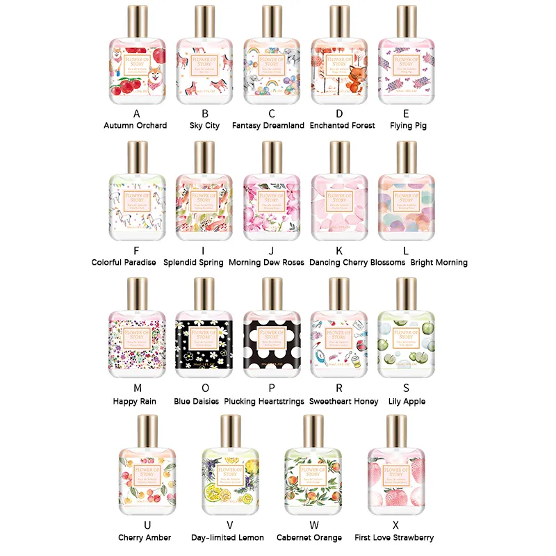 Frascos de perfume personalizados de 30ml, perfume criativo de longa duração de alta qualidade original para perfume