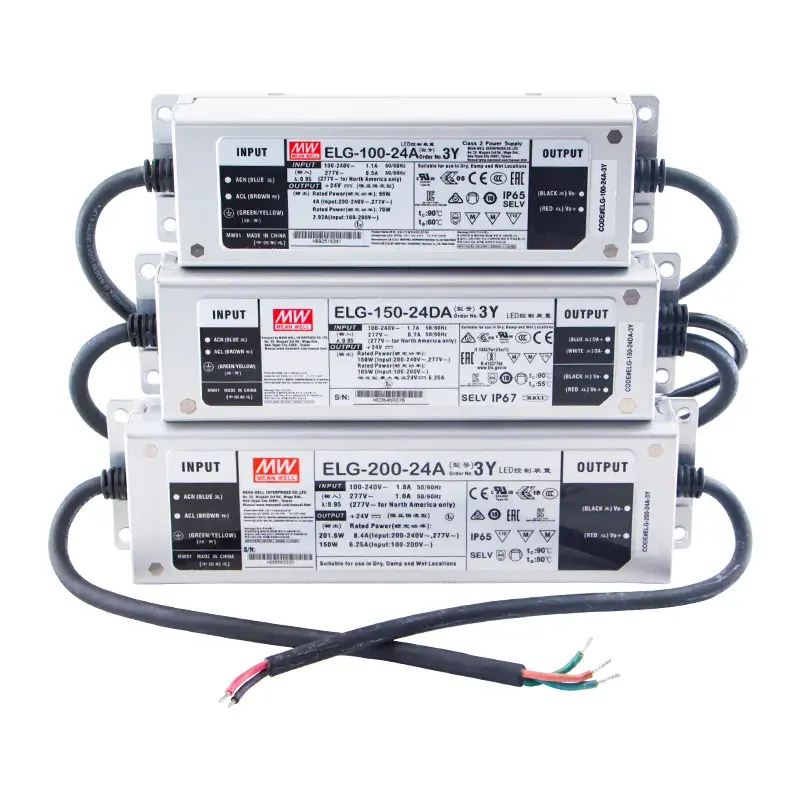 Intendo bene DC AC ELG 75W 100W 150W 200W 240W 300W DALI oscuramento LED driver