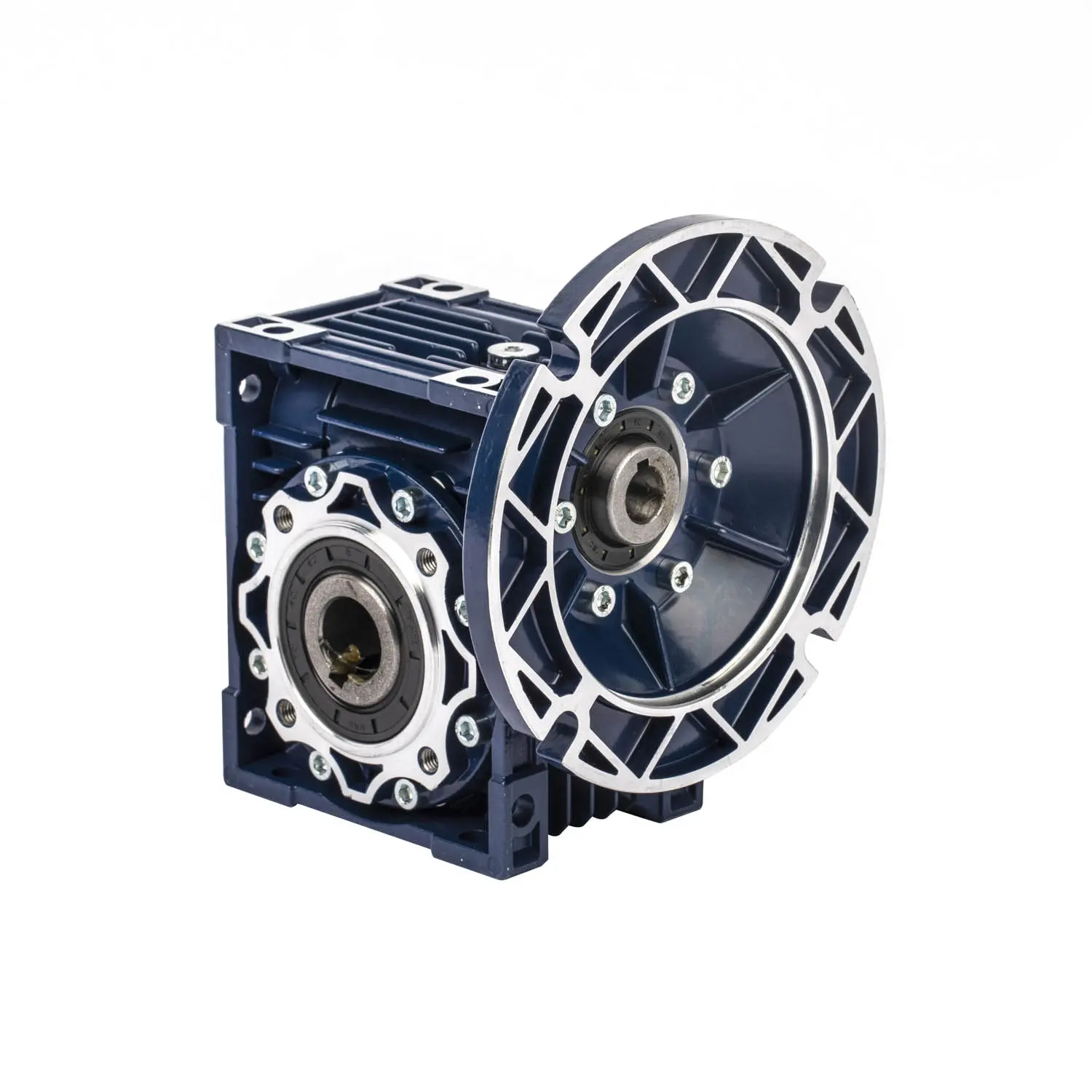 High Torque 1 Hp Worm Motor Reductor 220V Rv Series 1:40 Ratio Gear Box Worm Wheel Gearbox Motor