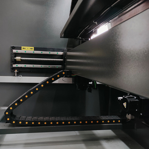 Automatische 130T CNC-Abkant presse 4000mm Metallplatte mit 2D-Programmierung und 3D-Simulation für Kohlenstoffs tahl und Aluminium - Product Image 4