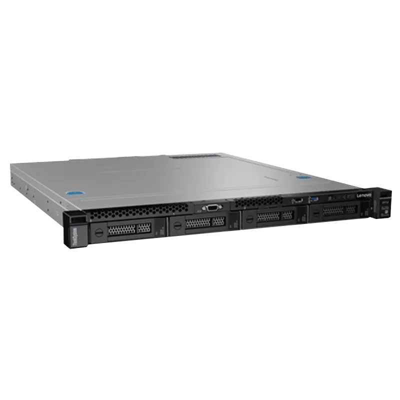 Fornecedor ThinkSystem SR158 Xeon Mini Rede Negócios Rack Computador Servidor um servidor