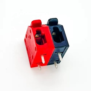 Custom Colorful 2604 5.0mm Pitch <strong>Spring</strong> <strong>Terminal</strong> <strong>Blocks</strong> DG2204R-5.0 <strong>Push</strong> in Wire Cage PCB Connector <strong>Terminal</strong> for PCL Power - Product Image 2