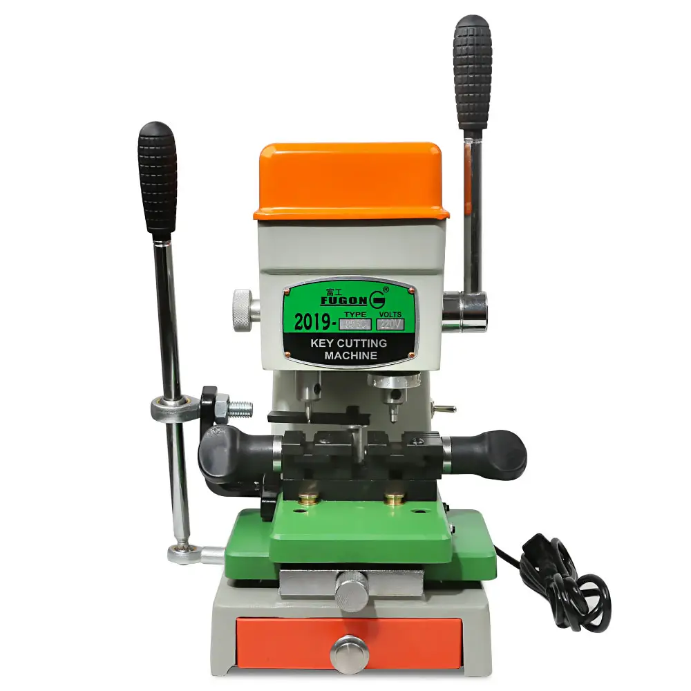 FUGONG 998C Automático Máquina De Corte Chave 110V 220V Vertical Máquina de Duplicação Chave Serralheiro Ferramenta Picking