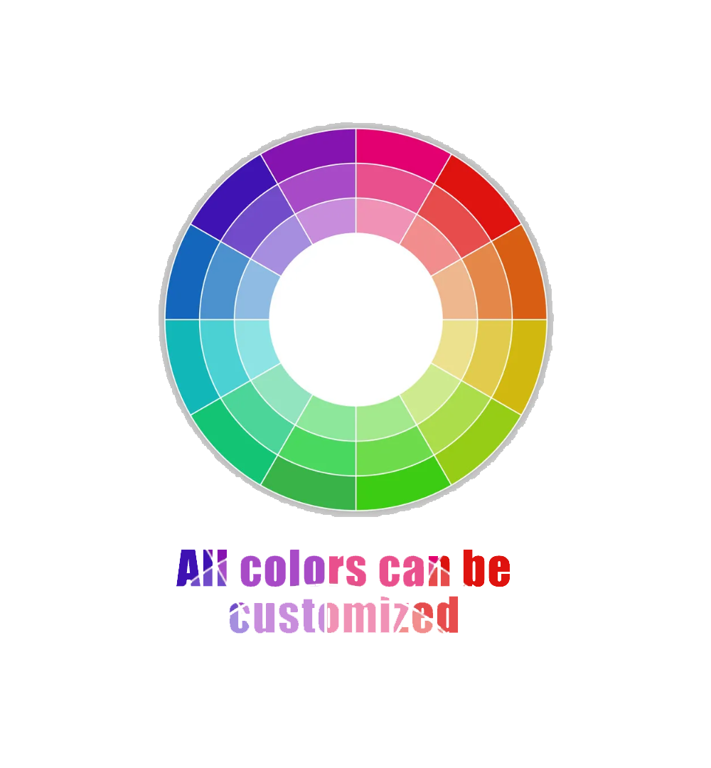 customized colors