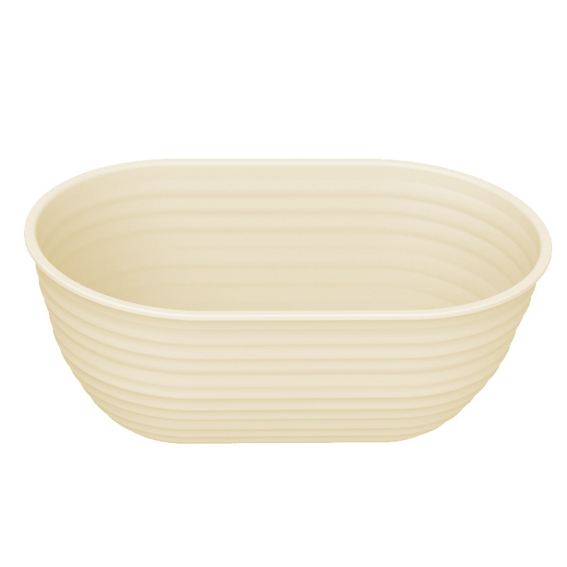1 Cesta ovalada de silicona para fermentar pan