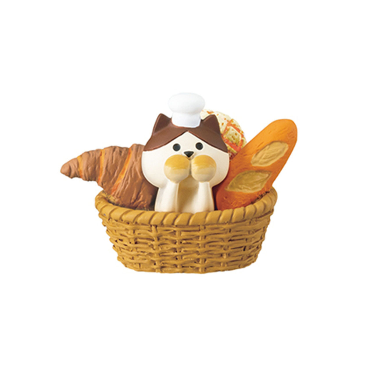 Fridge magnets mixed basket bread