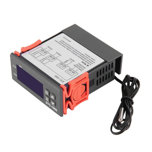 Igital-controlador de temperatura para el hogar, dispositivo electrónico de 110V 12V a prueba de agua, Ensor de alimentación