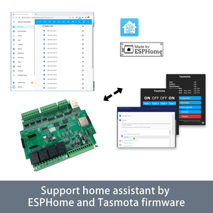 ESP32と統合されたKC868-A4Sは、12chデジタル入力および8ch0-10Vアナログ出力を備えたイーサネットおよびWIFI通信をサポートします - Product Image 4
