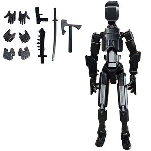 หุ่นฟิกเกอร์หุ่นยนต์ T13พิมพ์ลาย3D พร้อมข้อต่อข้อต่อแบบเปลี่ยนได้สำหรับประกอบจอแสดงผลของเล่นที่สร้างสรรค์ - Product Image 5