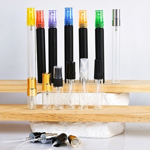 Small 0.17oz-0.34oz Refillable Glass <strong>Perfume</strong> Sample Bottles with Pump Sprayer for Travel &amp; <strong>DIY</strong> Fragrance Creations - Product Image 6