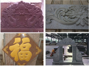 3轴4轴数控刳刨机1325 3d石材雕刻机大理石花岗岩 - Product Image 5