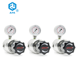 Chất lượng cao 316L thép không gỉ đo áp suất 1/4npt cho Helium gas thanh Trừng hệ thống - Product Image 1