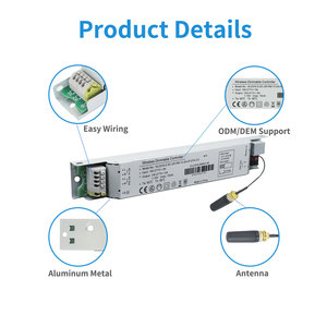 Zigbee3.0 lineare Led Driver dimmerabile sistema di controllo nuovo arrivo sottile lineare 1-10v/ 0-10v Led Driver Pwm dimmerabile - Product Image 2