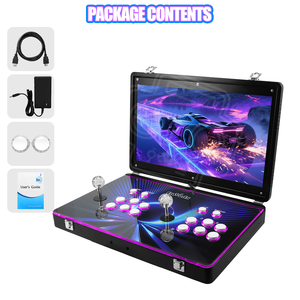 ओम पंडोरा 22-इंच पोर्टेबल आर्केड गेम कंसोल 35000 गेम lcd स्क्रीन वीडियो रेट्रो मनोरंजन के लिए - Product Image 6