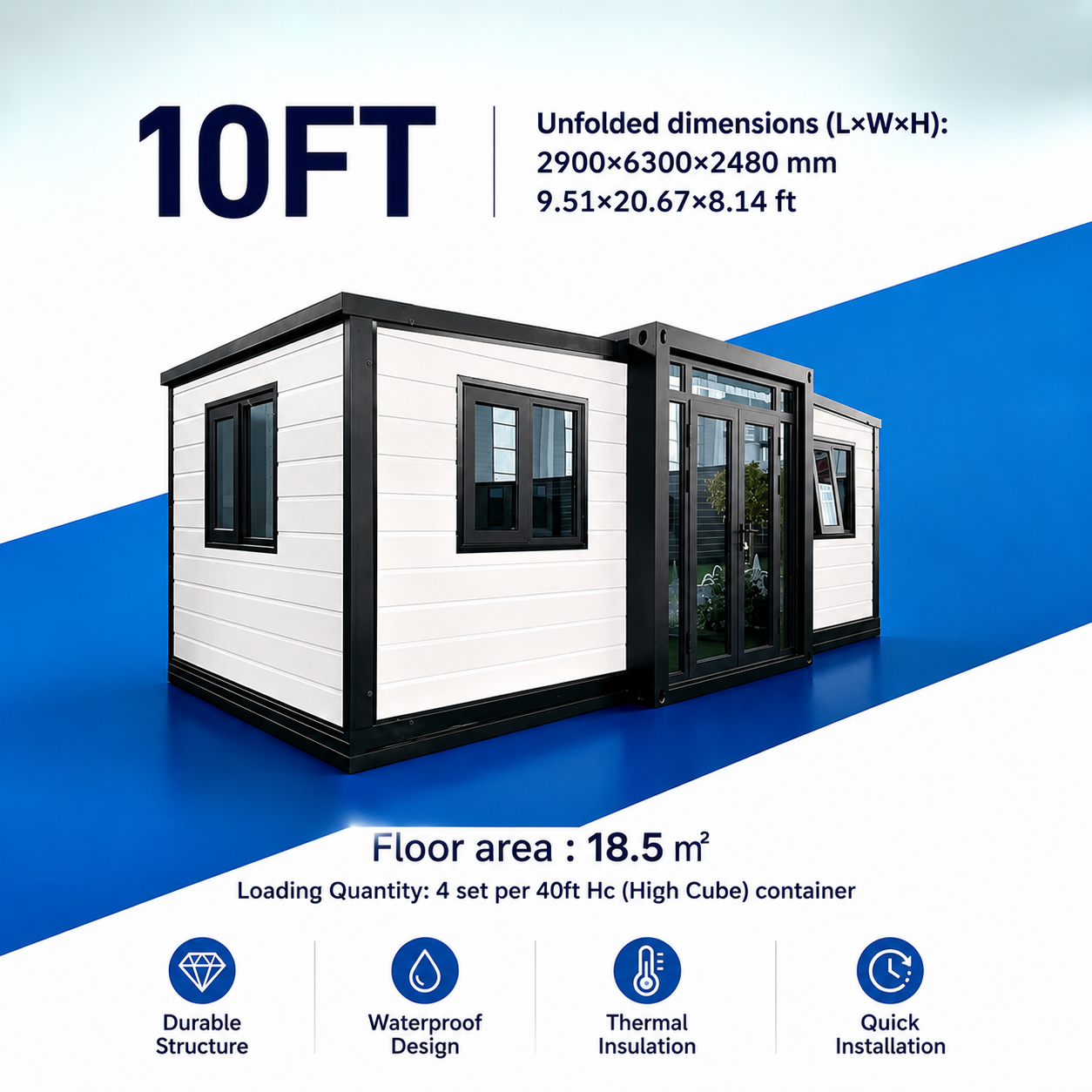 10ft