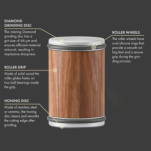 Bộ dụng cụ mài dao cán từ tính Tumbler Bộ dụng cụ mài dao cán kim cương - Product Image 4