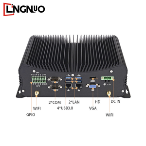 Ordenador industrial barato Core i5 8265U GPIO Dual Lan Mini PC industrial integrado