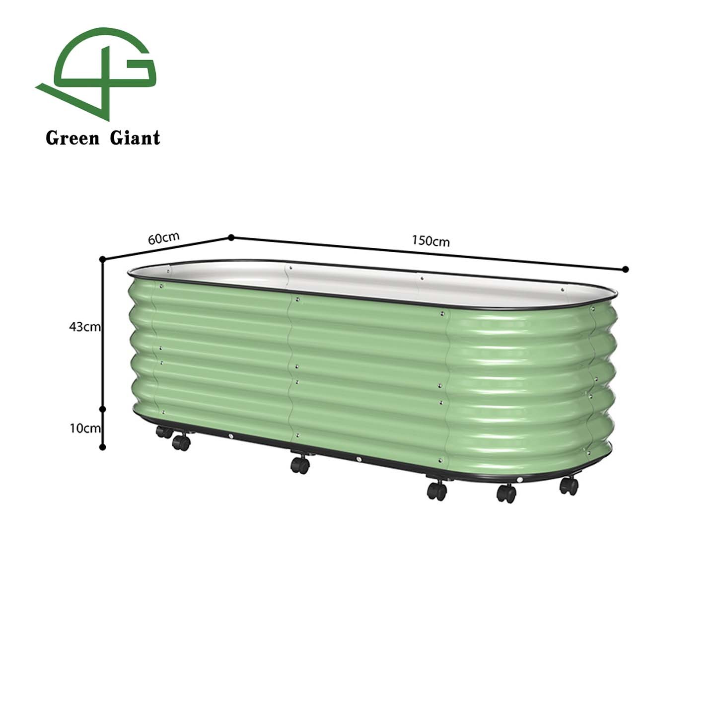 Green 150x60x53cm