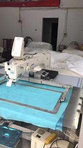 Gebraucht Original Jukis 224DE Computer Programmier muster Nähmaschine 224 6030 Muster Nähmaschine 600x300mm