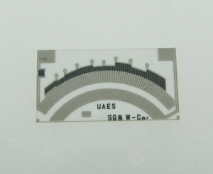 Circuito stampato in ceramica per resistenza variabile del sensore di livello del carburante - Product Image 2