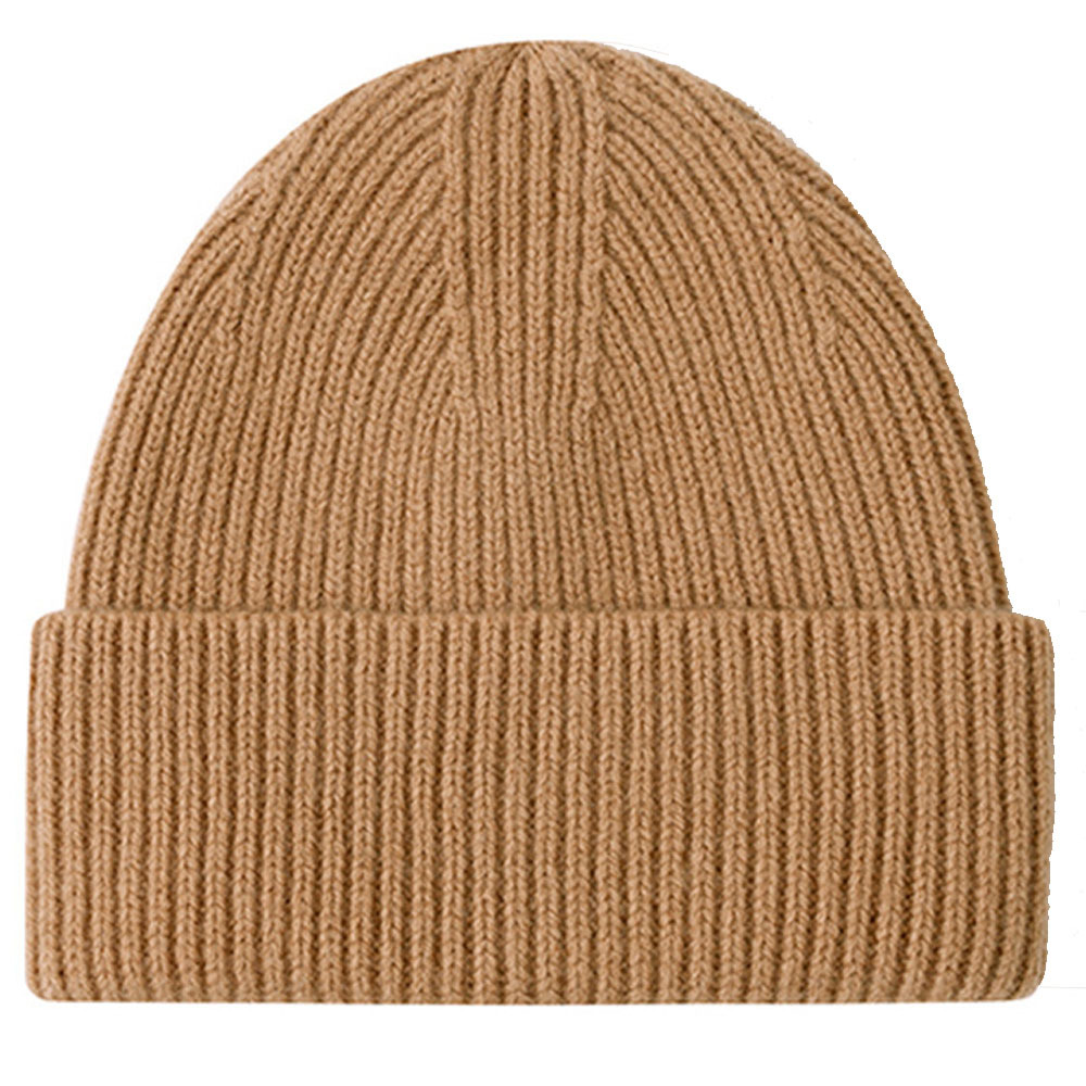 Bonnet en laine Marron