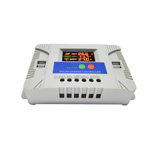 Solvo energia solare 12V/24V 50A 60A PWM regolatore di carica solare con 2.1A USB e Display LCD fabbrica prezzo a buon mercato - Product Image 1