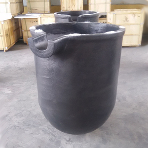 黄铜用耐火烧结熔化碳化硅坩埚粘土成分Sagger Sic