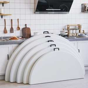 10 người Màu Đen Gấp bảng 3ft HDPE nhựa tròn gấp Dã Ngoại Có thể gập lại bảng - Product Image 1