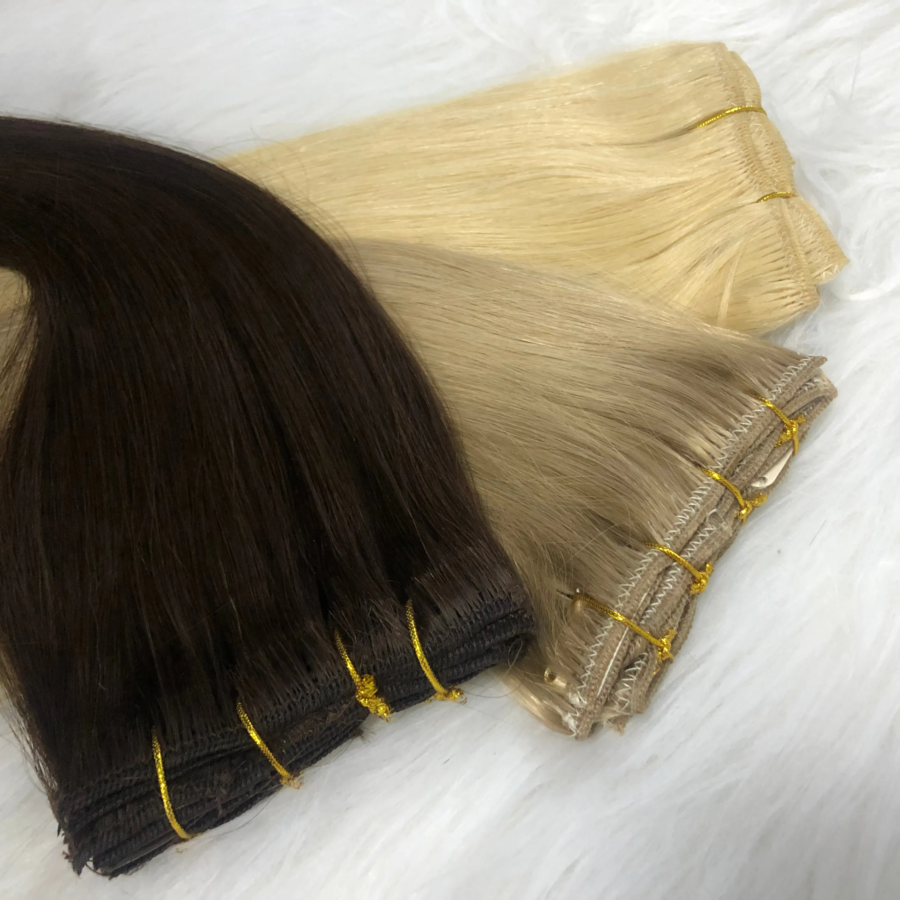 Clip rizado afro rizado sin costuras en extensión de cabello humano onda de agua al por mayor extensiones de cabello clip en dropshipping