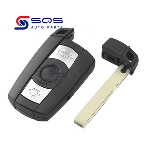 SQS yüksek kaliteli fabrika özelleştirme uzaktan araba anahtarı kabuk 3 düğme kılıf Styling kapak Fob BMW 1 3 5 6 serisi E90 E91 E92 - Product Image 6