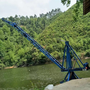 码头甲板小型起重机高地板鱼塘起重机适用于车间仓库装卸货物，钓鱼 - Product Image 4