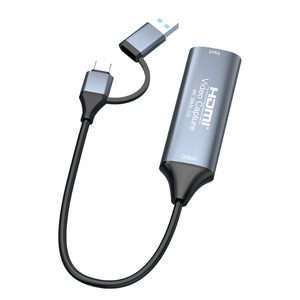 <strong>2</strong> in 1 4K Type-C USB 3.0 to <strong>HDMI</strong> Video Capture Card, USB C USB3.0 Audio Video Capture Card for Gaming Live Streaming <strong>Recorder</strong> - Product Image 5