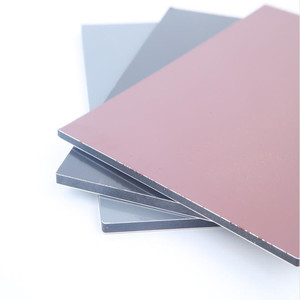 PE/PVDF ACP Fogli 4 millimetri Pannello Composito In Alluminio ACM Bordo per la Costruzione di Materiale di Rivestimento Della Parete - Product Image 5