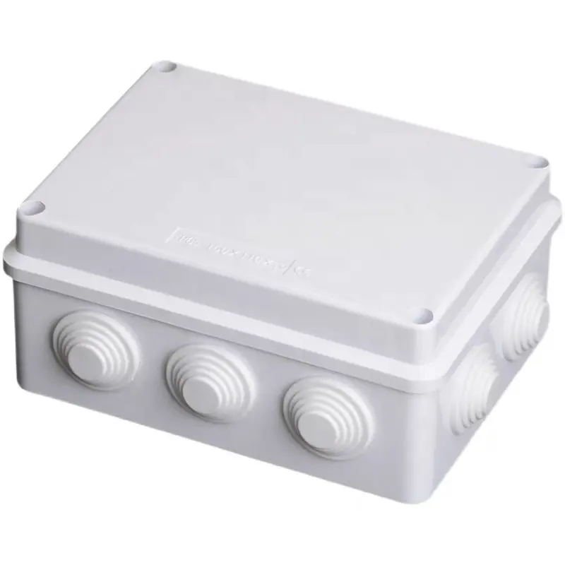 Werkslieferung IP55 staubdichte Kunststoff-Anschlussbox und Anschlussbox für Kameras und wasserdichte Kunststoff-Anschlussbox für cctv