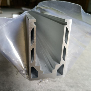 <strong>Hollow</strong> Anodized Aluminum U Channel Glass Stair Railing Extrusion Profile 6063 Series for Glass Railing System