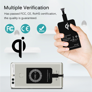 用于iPhone 6 7 Plus通用充电接收器适配器垫线圈用于微型USB型C手机 - Product Image 6