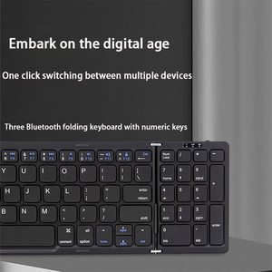 Factory Direct Sale Wireless Bluetooth <strong>Keyboard</strong>, Portable, Three Channel Mobile Phone, Tablet, Universal - Product Image 6