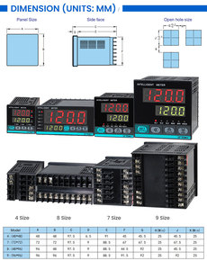Indicador Digital de presión de calidad, Sensor de alarma, indicador Digital de temperatura - Product Image 6
