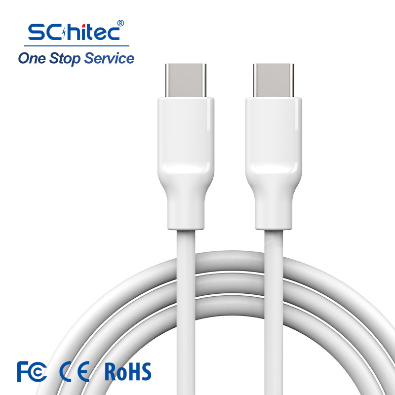 White 60W usb C Cable
