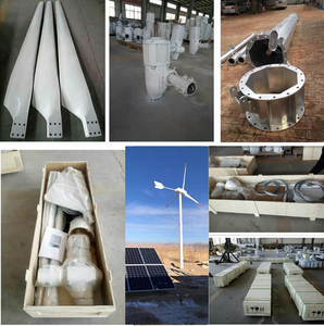 1kw yatay rüzgar jeneratörü 3kw güneş rüzgar türbini hibrid sistemi 3 Kw hibrid jeneratör sistemi - Product Image 5