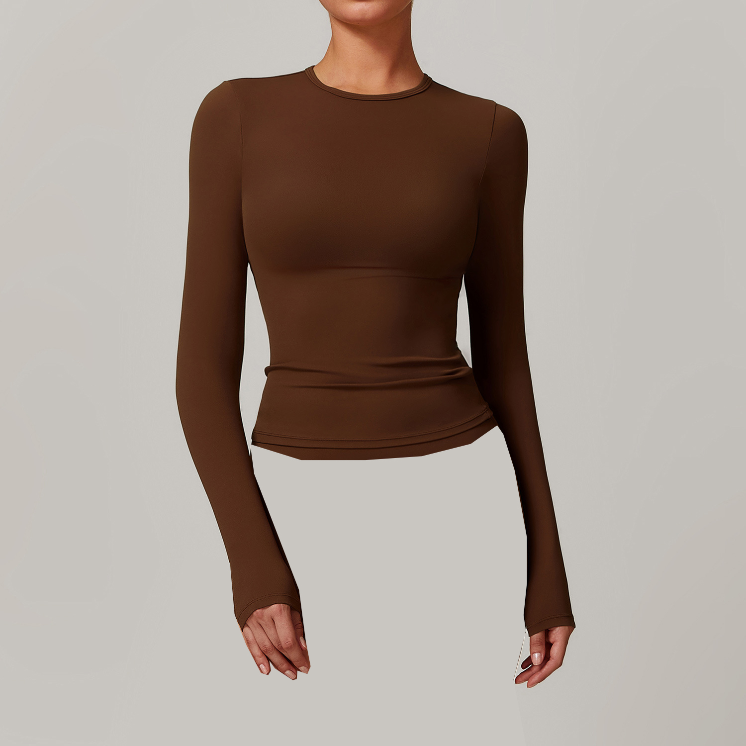 Manches longues marron