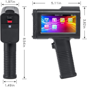 La più recente pistola portatile portatile stampante a getto d'inchiostro palmare Batch Coding macchina per bottiglia e può cartone di stampa - Product Image 2