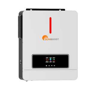 SUNBOOST 6.2kw太阳能逆变器，带mppt 100A dc 48v至交流220v 24v 3.6kw 4.2kw混合逆变器纯正弦波逆变器