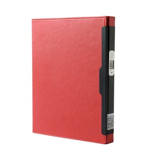 Cuaderno A6 de alta calidad, powerbank ejecutivo, con bloqueo de huella dactilar - Product Image 5