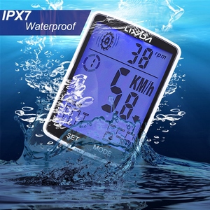 LIXADA 3 en 1 Computadora inalámbrica para bicicleta Pantalla LCD multifuncional Computadora para bicicleta - Product Image 4